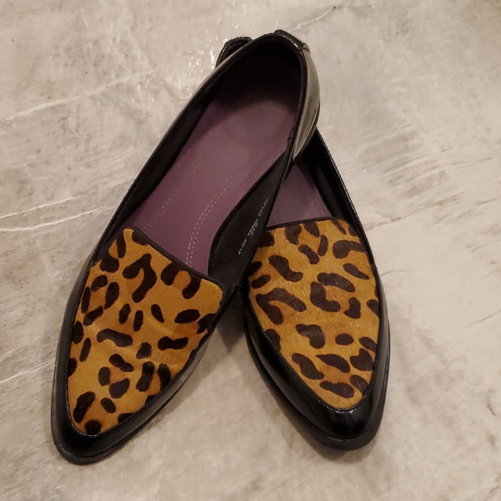 M&S Loafers - Leopard print